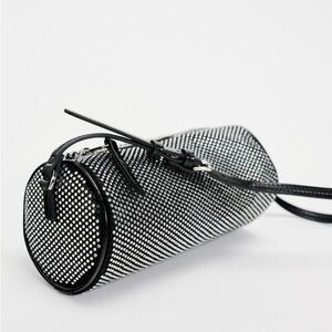 ZARA SHIMMERY DUFFEL BAG